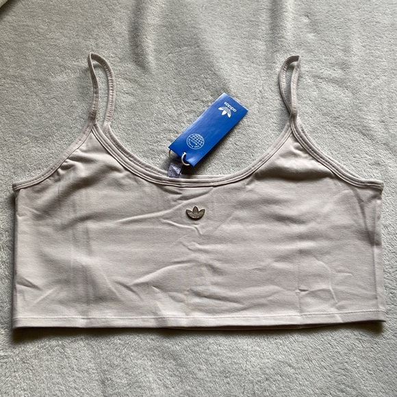 NWT Adidas Large Trefoil Bra Top - Picture 5 of 6